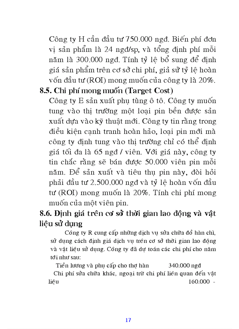 image for page Tài liệu về kế toán quản trị
