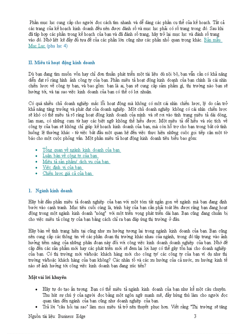 image for page Tài liệu tham khảo Hoạch định một kế hoạch kinh doanh hiệu quả