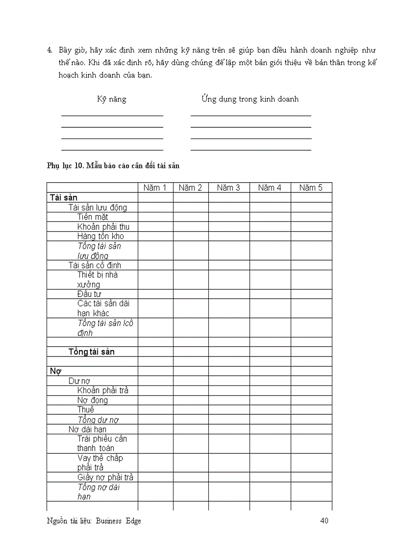 image for page Tài liệu tham khảo Hoạch định một kế hoạch kinh doanh hiệu quả