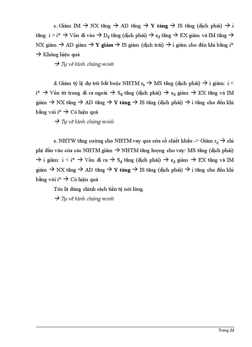 image for page Bài giải 30 câu hỏi ôn thi môn Kinh tế vĩ mô cao học hành chính của PGS TS Trang Thị Tuyết