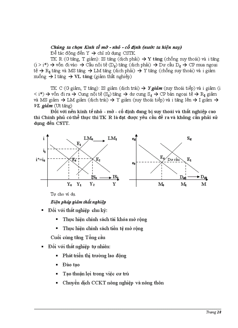 image for page Bài giải 30 câu hỏi ôn thi môn Kinh tế vĩ mô cao học hành chính của PGS TS Trang Thị Tuyết
