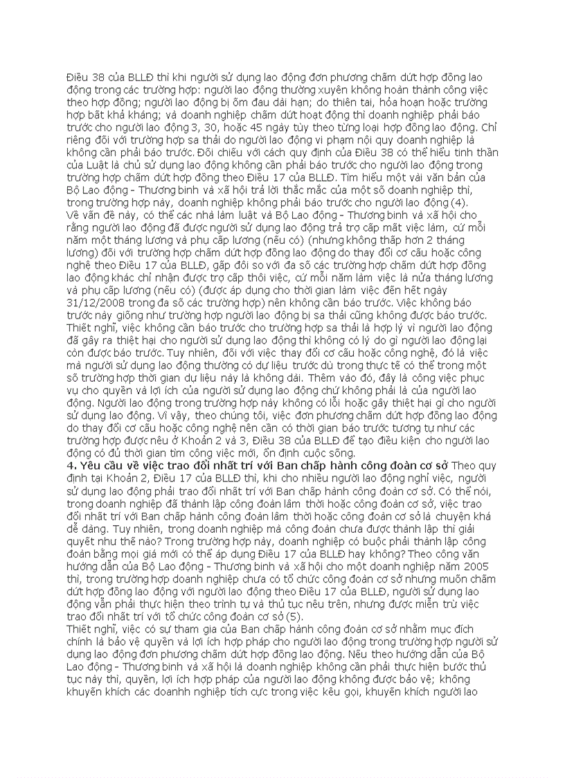 image for page Những bất cập khi áp dụng Điều 17 của Bộ luật Lao động