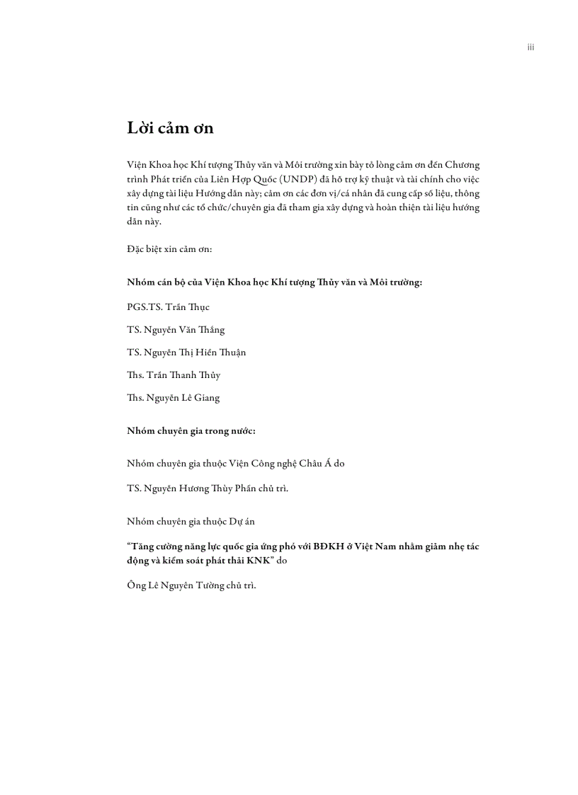 image for page Đánh giá tác động của biến đổi khí hậu và xác định các giải pháp thích ứng 88 trang