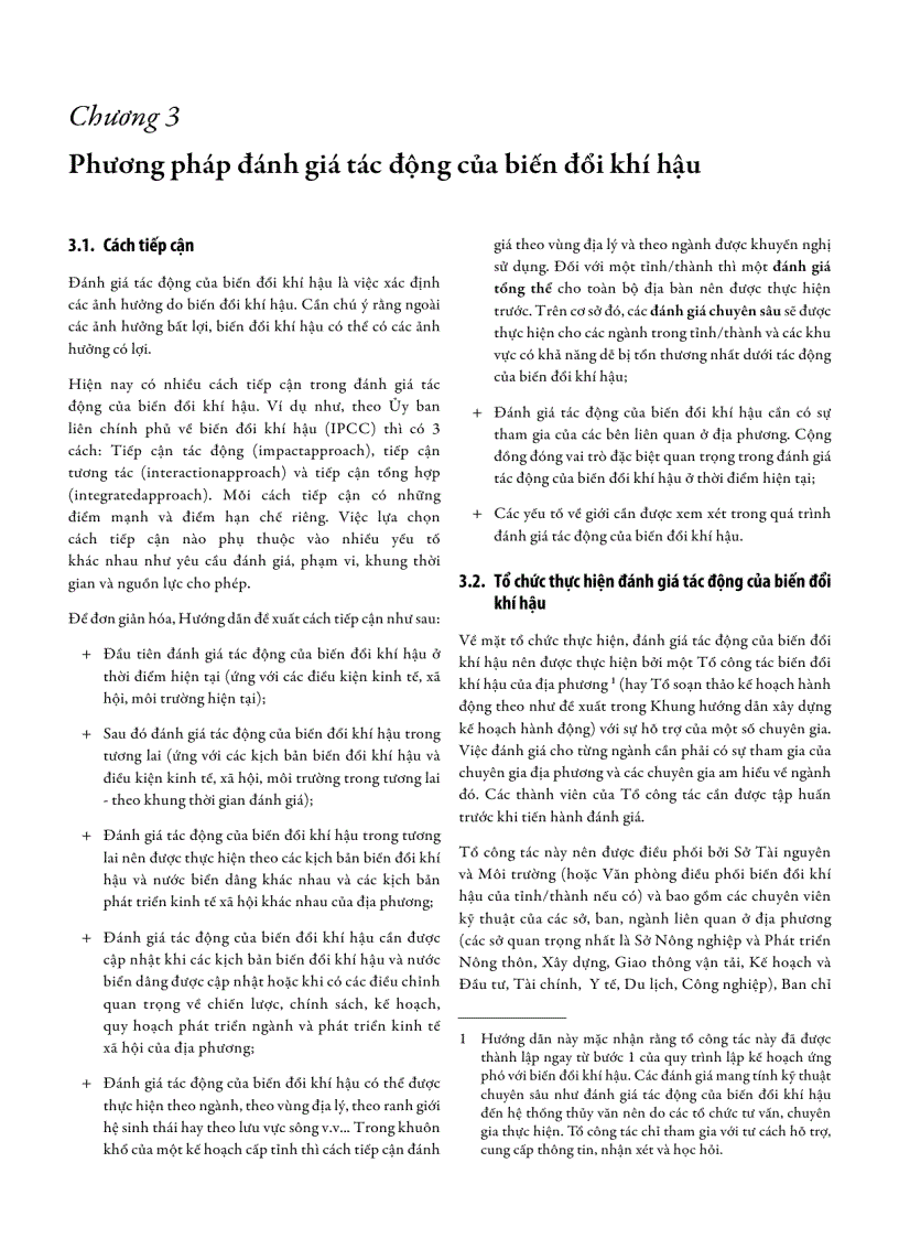image for page Đánh giá tác động của biến đổi khí hậu và xác định các giải pháp thích ứng 88 trang