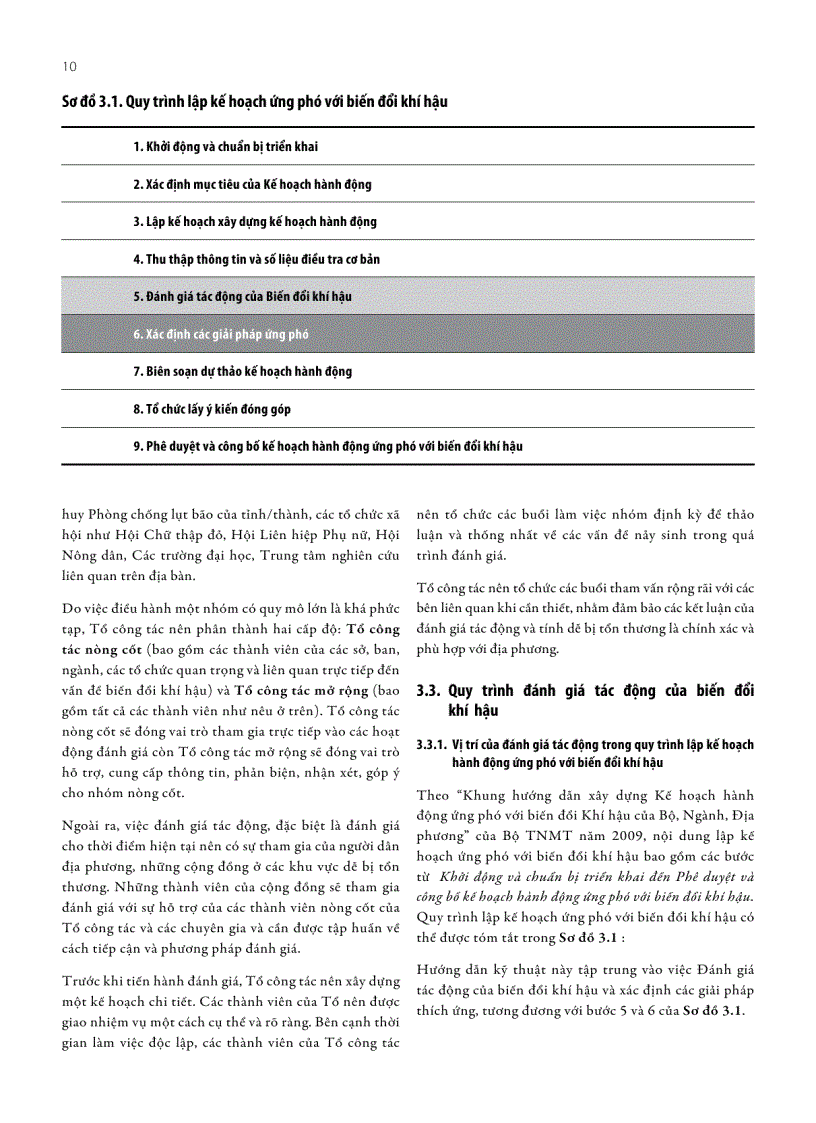 image for page Đánh giá tác động của biến đổi khí hậu và xác định các giải pháp thích ứng 88 trang