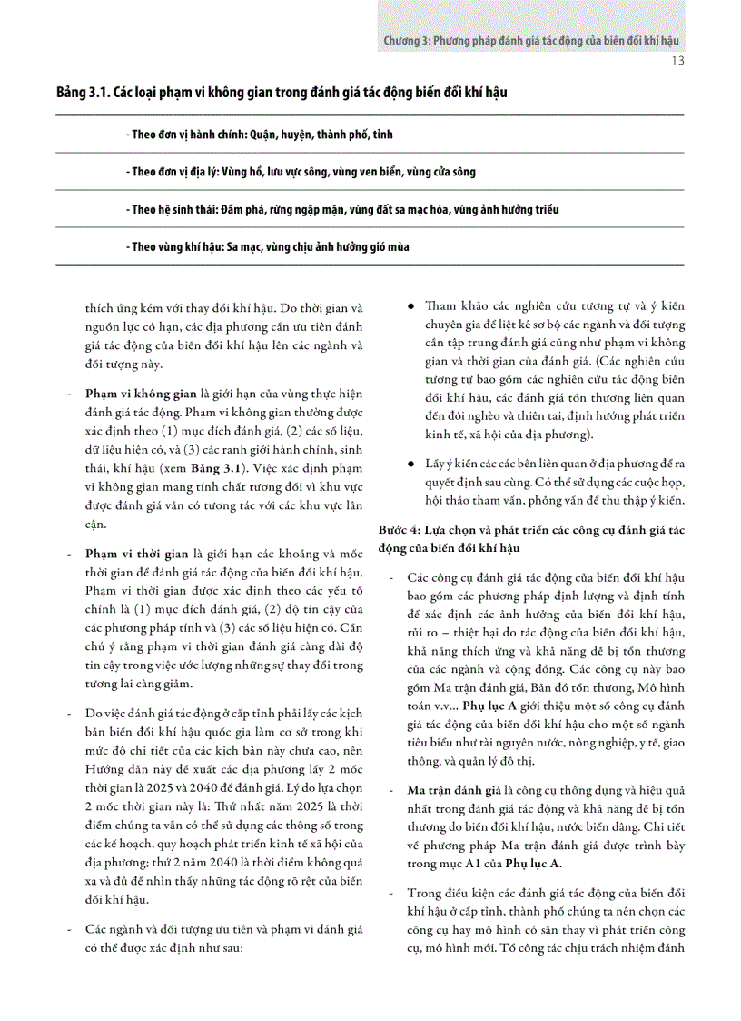 image for page Đánh giá tác động của biến đổi khí hậu và xác định các giải pháp thích ứng 88 trang