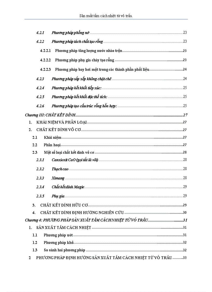 image for page Nghiên cứu sản xuất vật liệu cách nhiệt từ vỏ trấu 42 trang