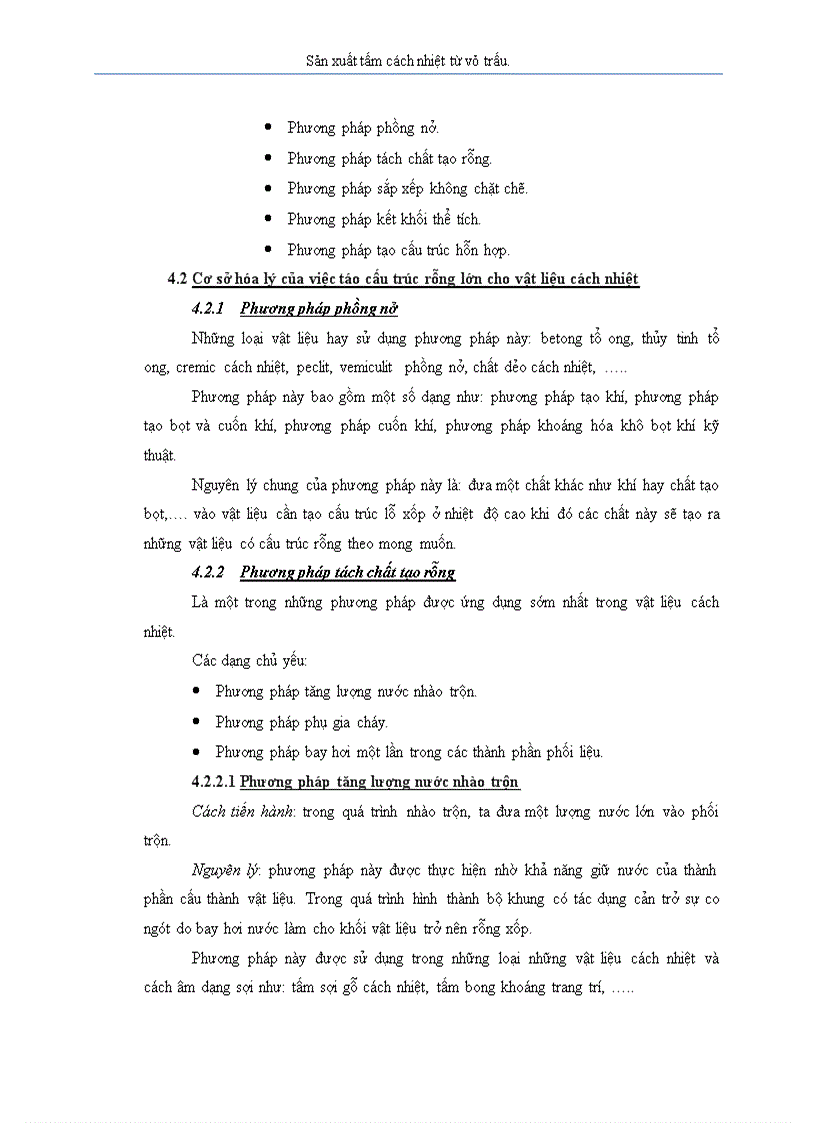 image for page Nghiên cứu sản xuất vật liệu cách nhiệt từ vỏ trấu 42 trang