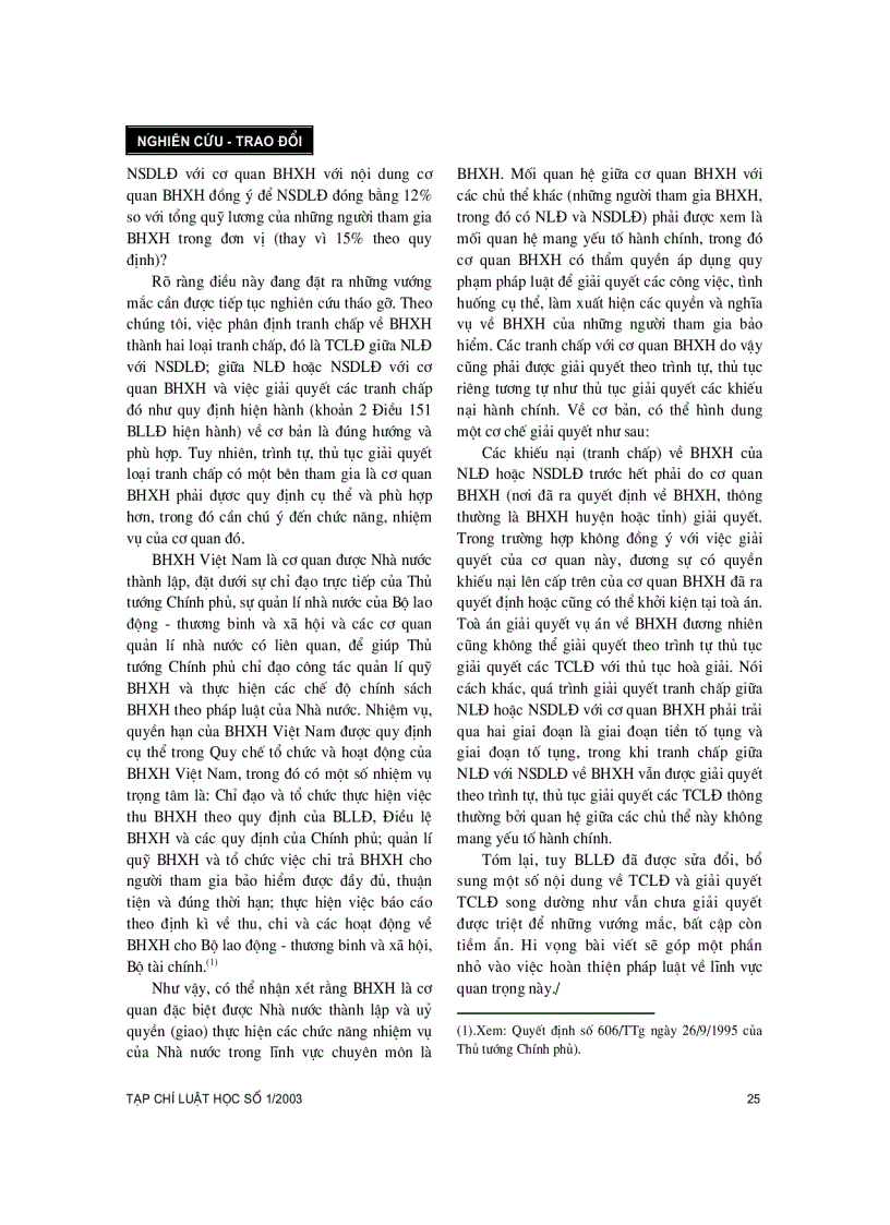 image for page Tranh chấp lao động và giải quyết tranh chấp lao động theo bộ luật lao động và sửa đổi luật bổ sung một số điều của bộ luật lao động