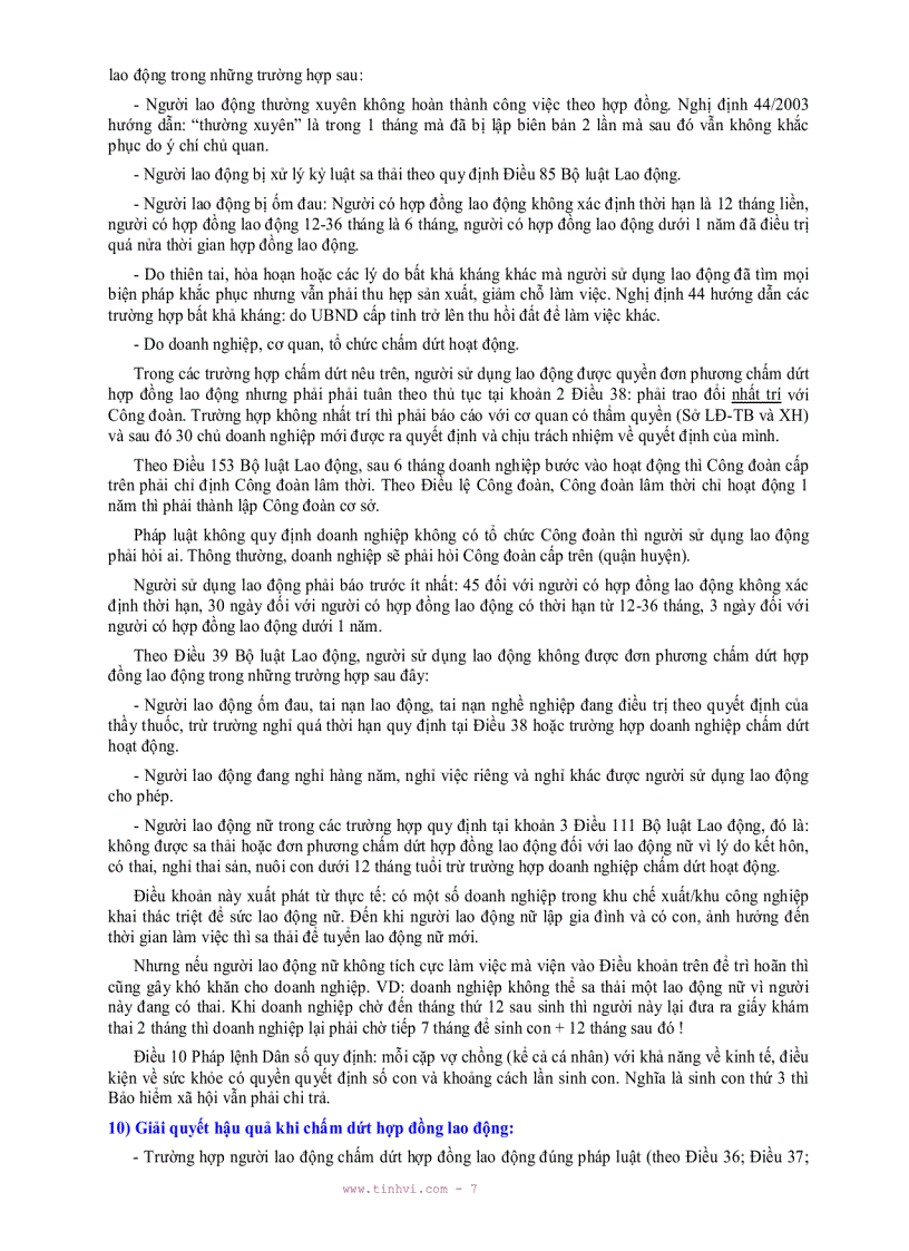 image for page Bài giảng Bộ luật lao động