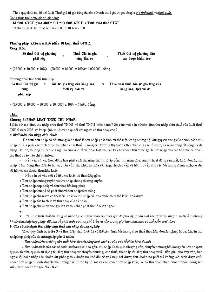 image for page Tài liệu tổng hợp ôn tập môn Thuế