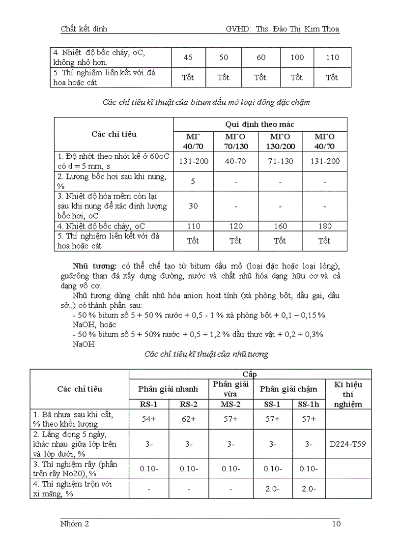 image for page Chất kết dính hữu cơ