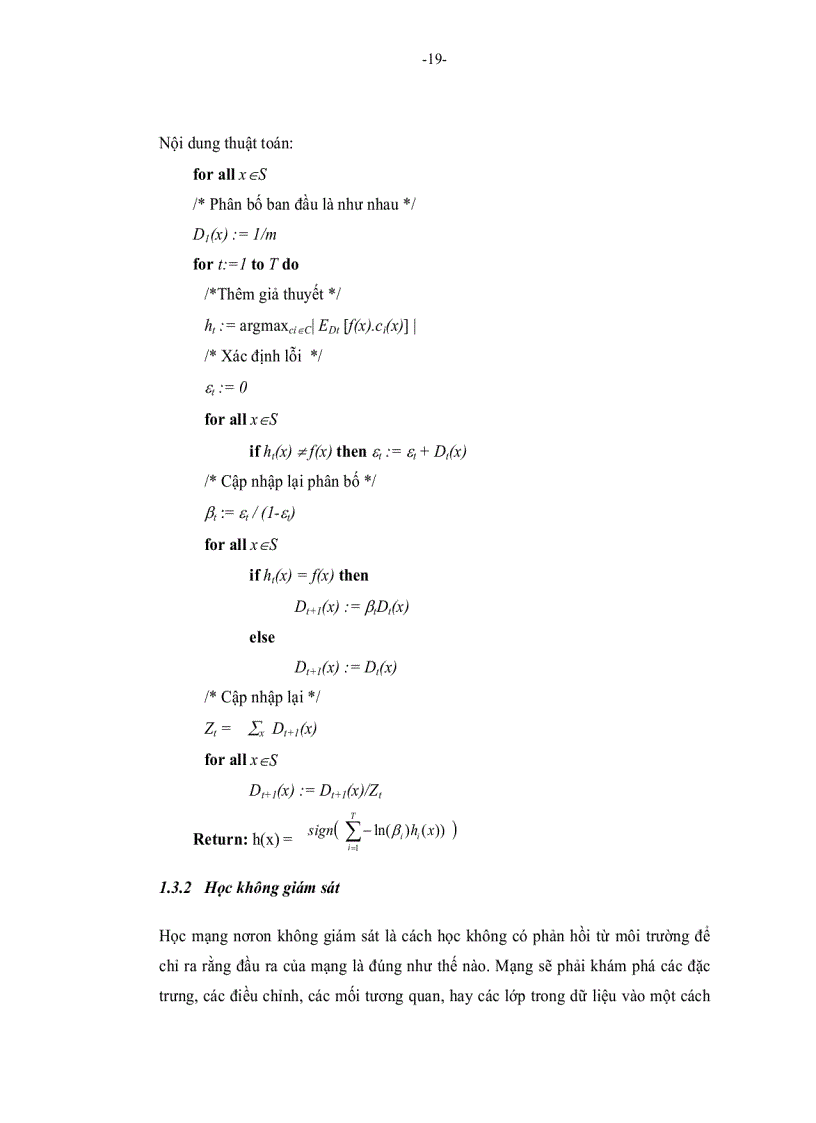image for page Học mạng nơron theo mô hình SOM và ứng dụng trong bài toán quản lý khách hàng vay vốn Ngân hàng
