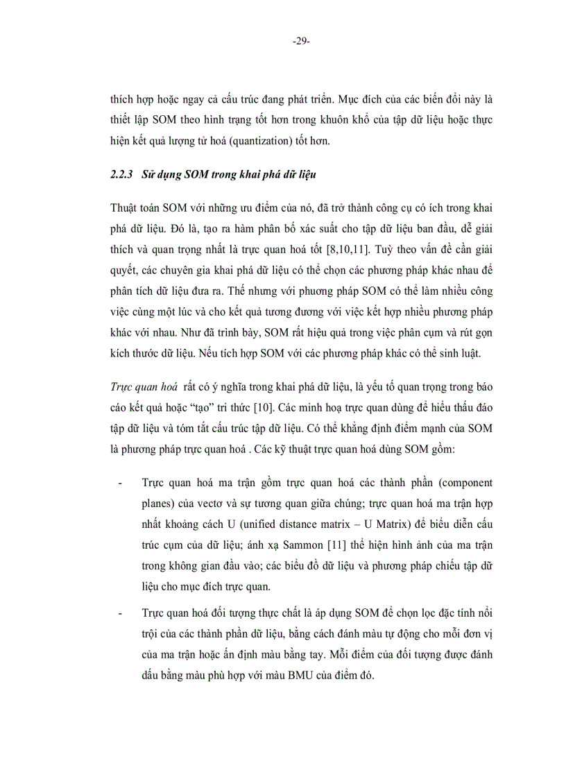 image for page Học mạng nơron theo mô hình SOM và ứng dụng trong bài toán quản lý khách hàng vay vốn Ngân hàng