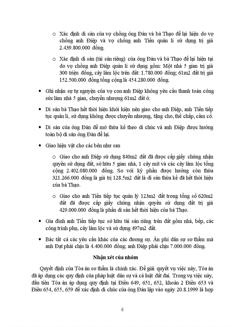 image for page Tìm hiểu 03 vụ việc có tranh chấp về thừa kế quyền sử dụng đất ở