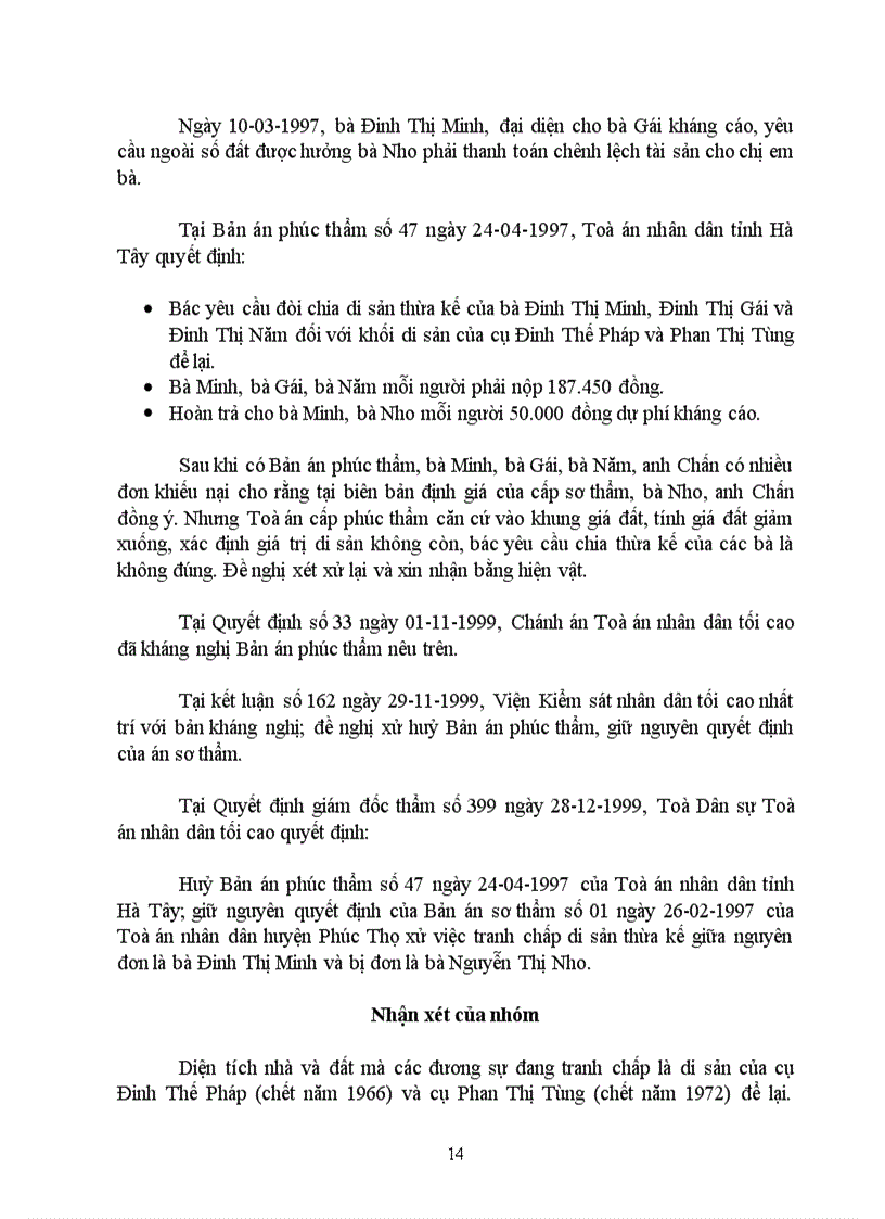 image for page Tìm hiểu 03 vụ việc có tranh chấp về thừa kế quyền sử dụng đất ở