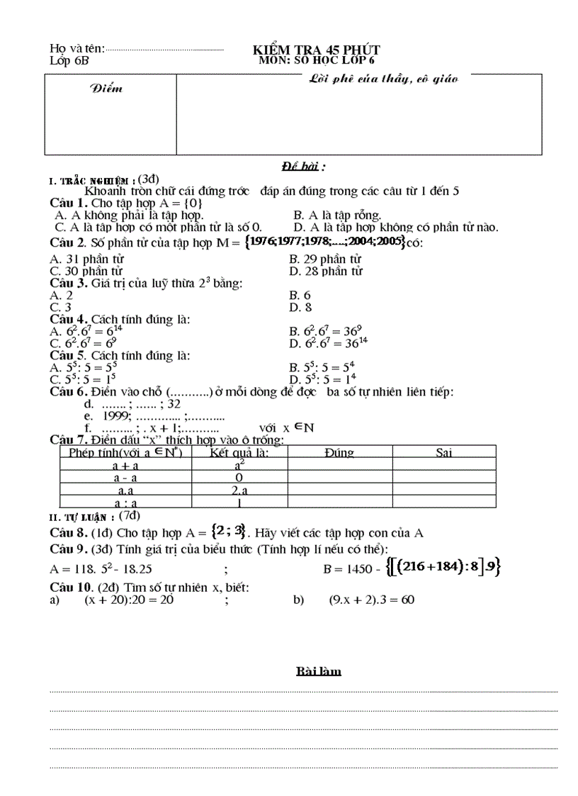 Kế toán 45 phut tiết 18