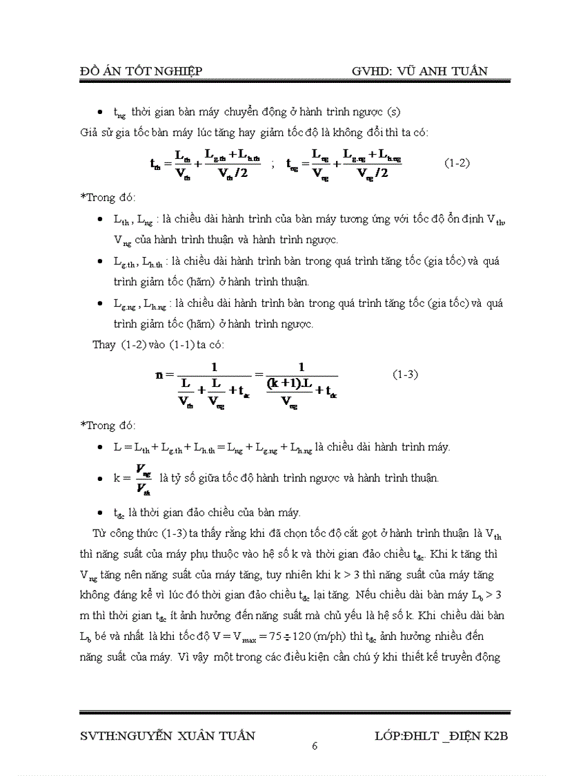 image for page Thiết kế hệ truyền động chính của máy bào giường dùng hệ chỉnh lưu động cơ một chiều