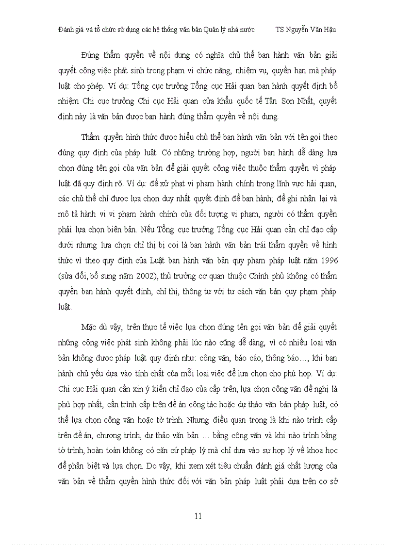 image for page Đánh giá và tổ chức sử dụng các hệ thống văn bản Quản lý nhà nước