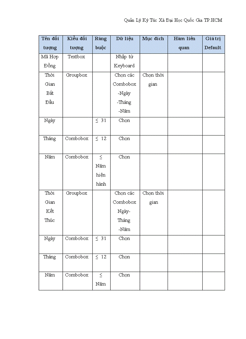 image for page Quản Lý Ký Túc Xá Đại Học Quốc Gia TP HCM