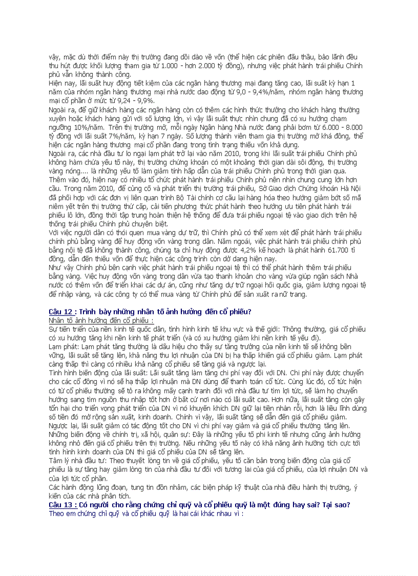 image for page Đề thi môn thị trường chứng khoán