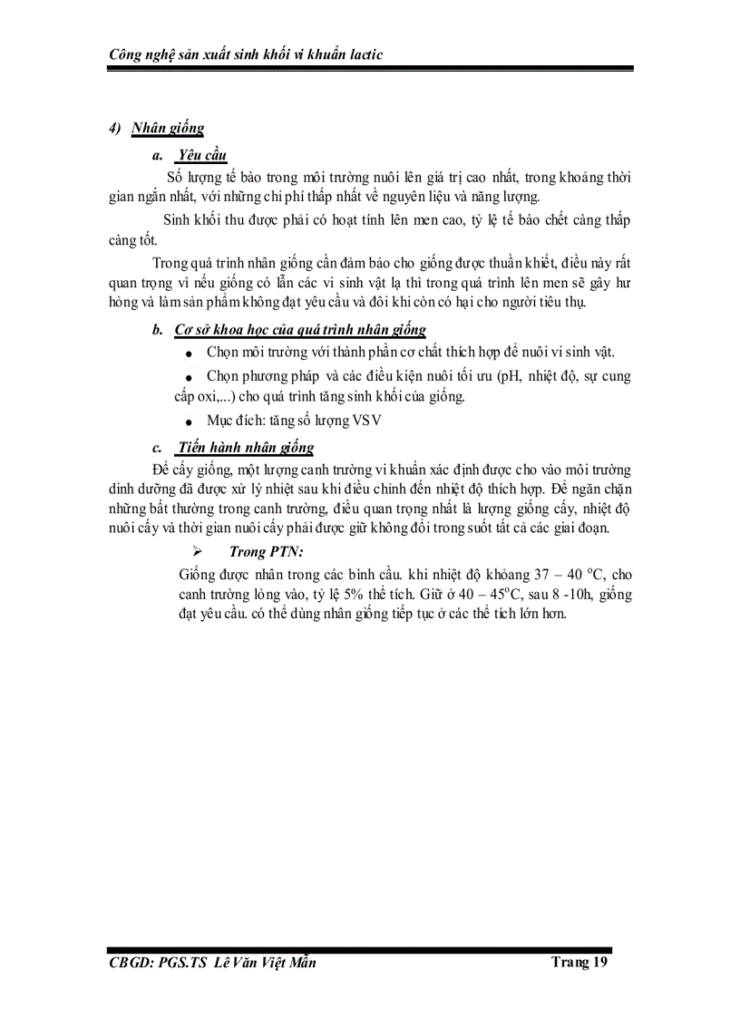 image for page Công nghệ lên men sản xuất sinh khối vi khuẩn lactic