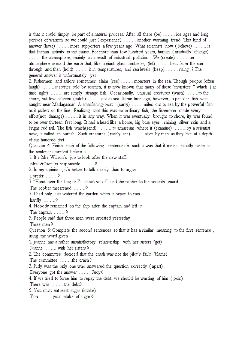 image for page Đề thi English