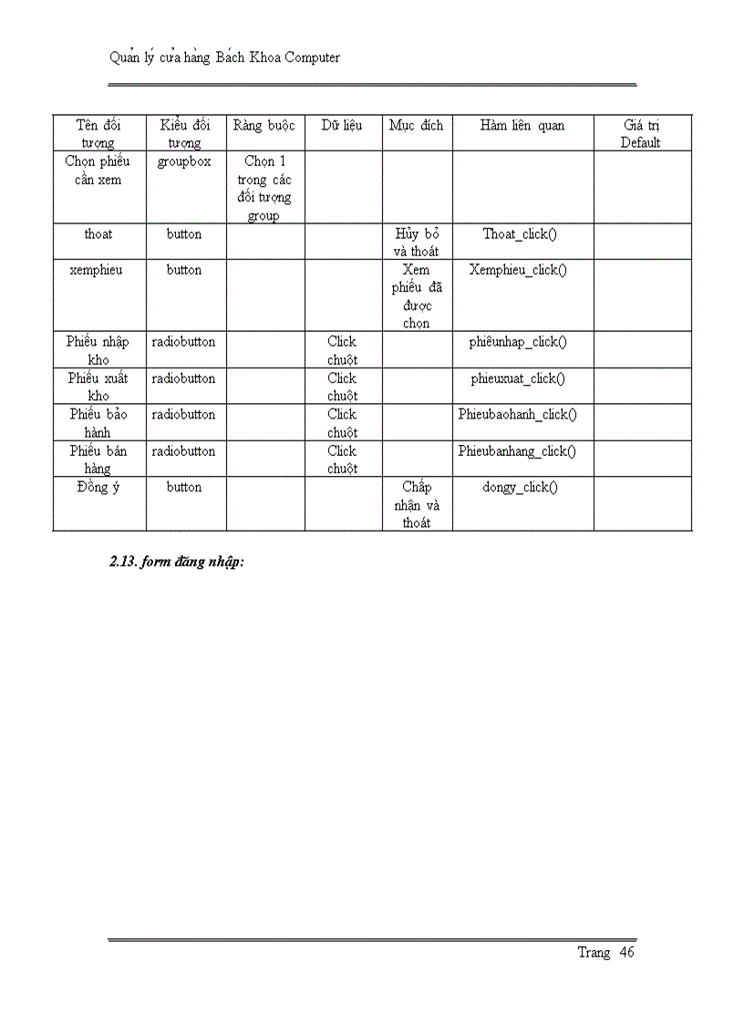 image for page Quản lý cửa hàng thiết bị số bach khoa computer