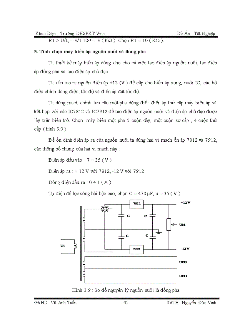 image for page Thiết kế hệ truyền động ăn dao máy mài 3A130 dùng hệ T Đ
