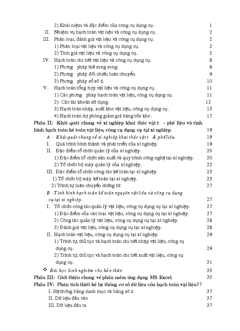 image for page Xây dựng công cụ hạch toán kế toán vật liệu công cụ dụng cụ bằng phần mềm ứng dụng ms excel