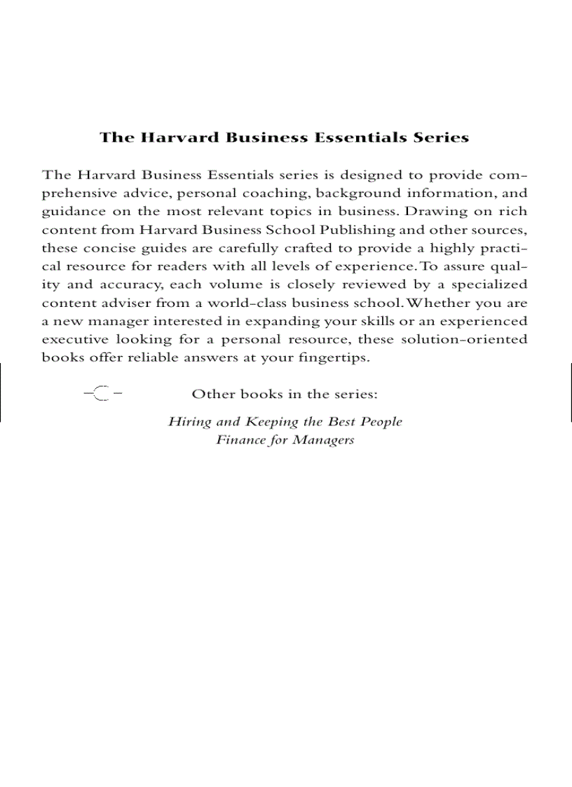 image for page Managing Change and Transition Harvard Business Essentials