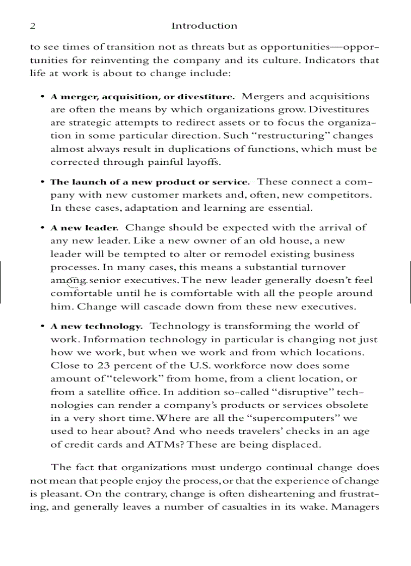 image for page Managing Change and Transition Harvard Business Essentials