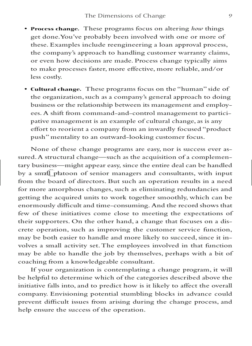image for page Managing Change and Transition Harvard Business Essentials