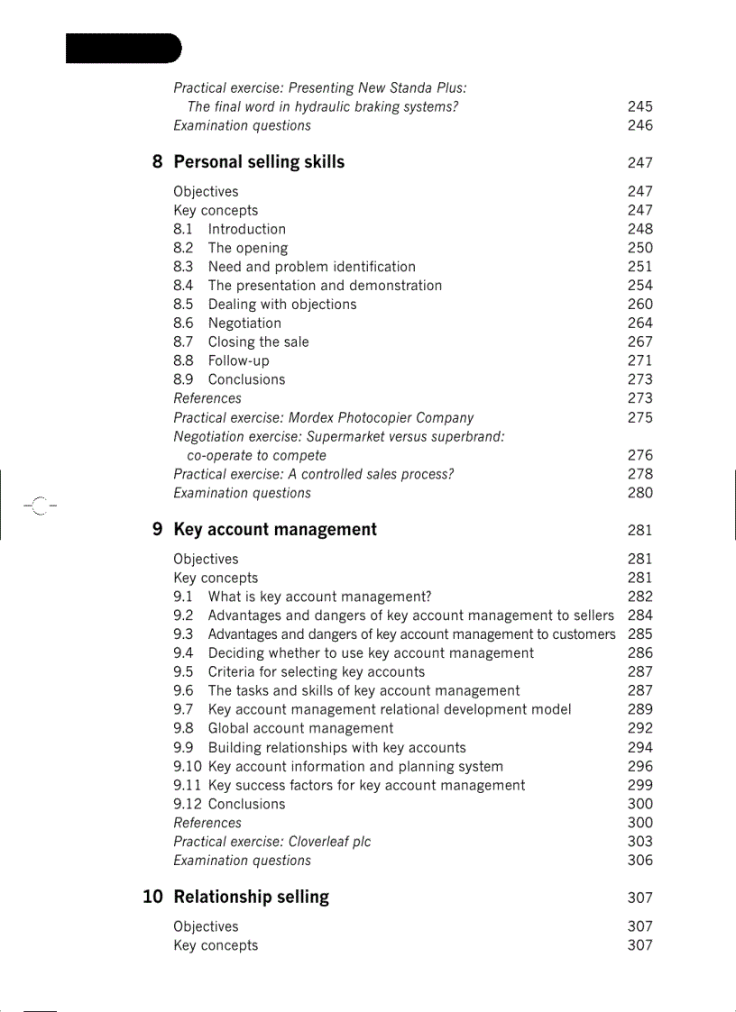 image for page Selling and Sales Management