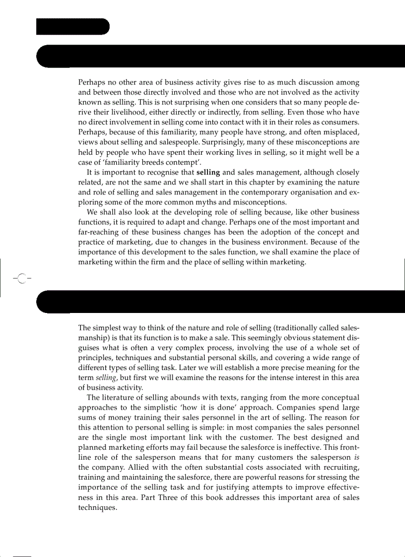 image for page Selling and Sales Management