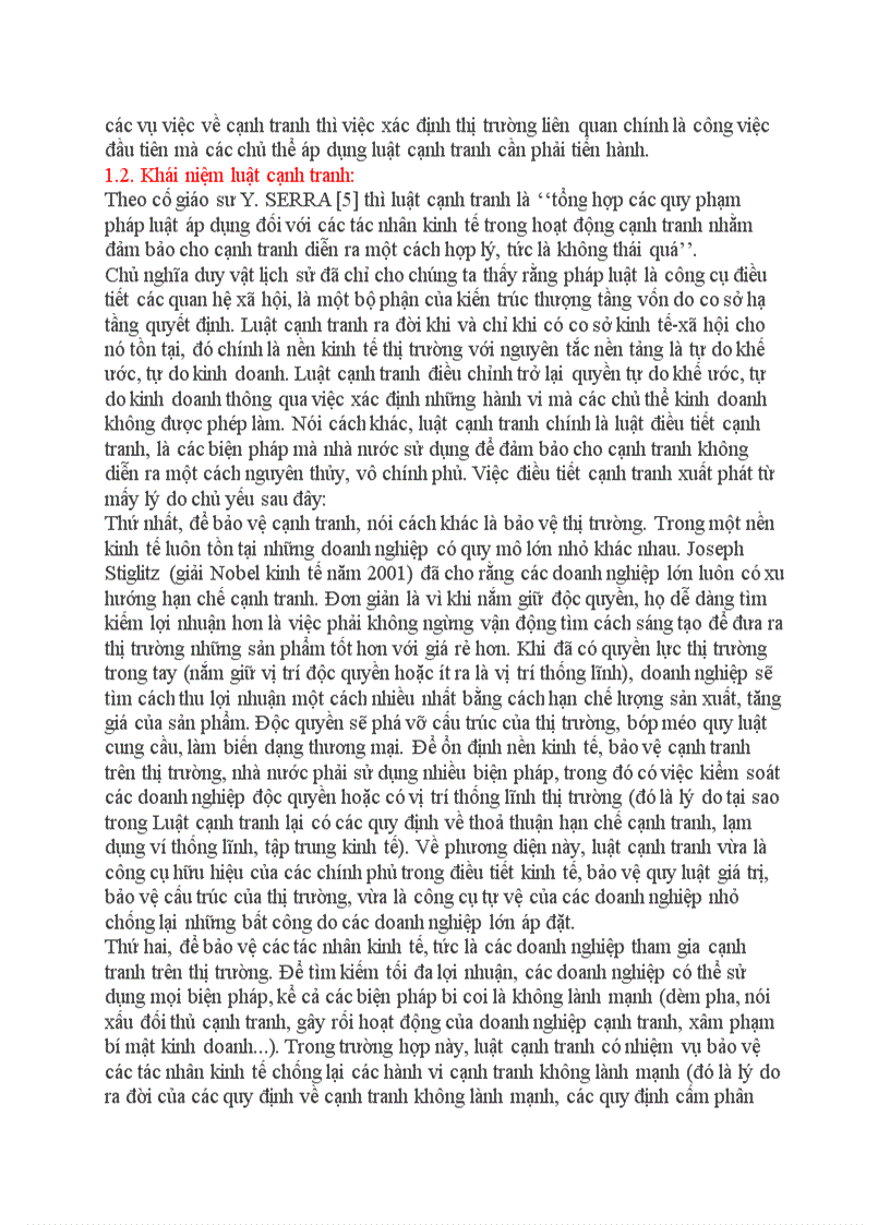 image for page Những vấn đề cơ bản của Luật Cạnh Tranh