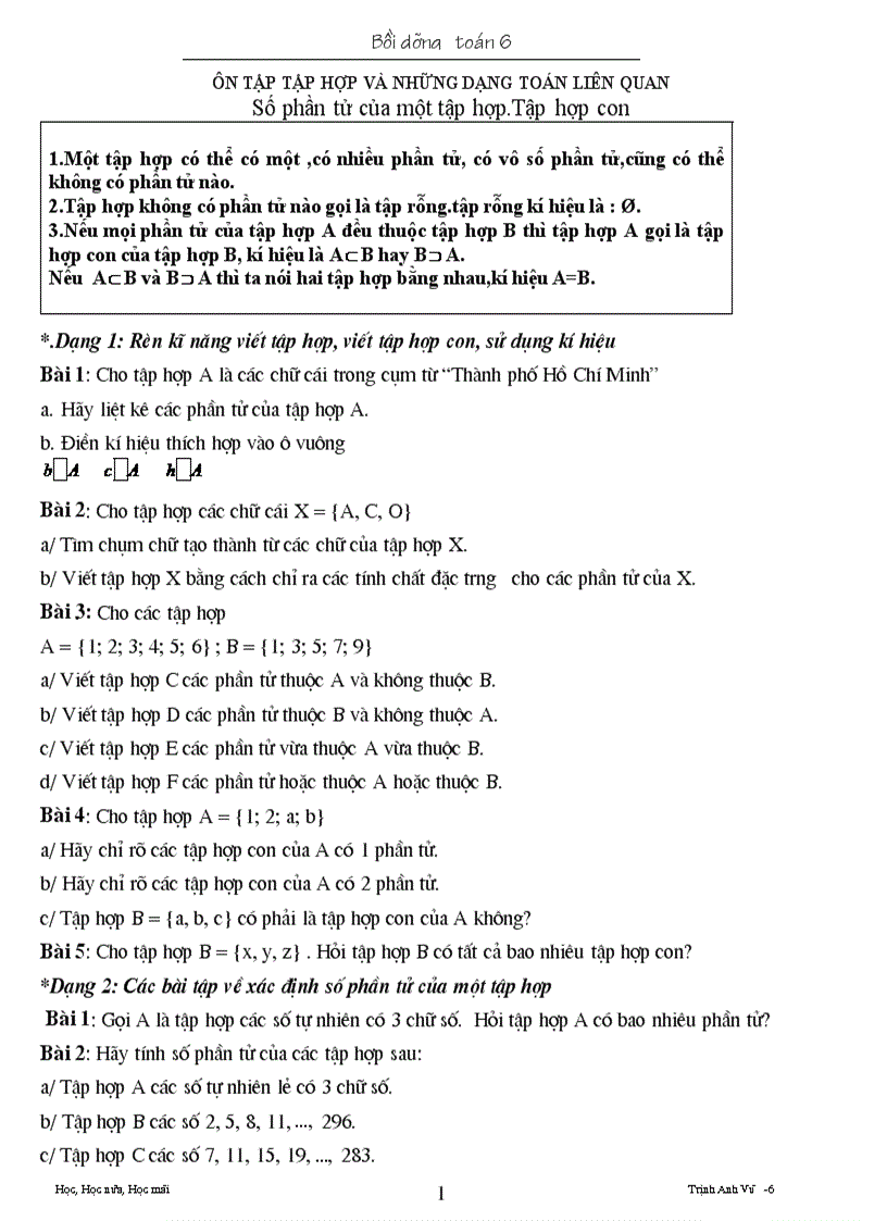 image for page Dạy thêm và bồi dưỡng toán lớp 6