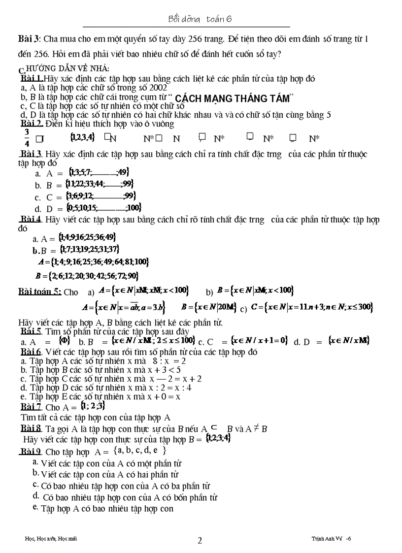 image for page Dạy thêm và bồi dưỡng toán lớp 6