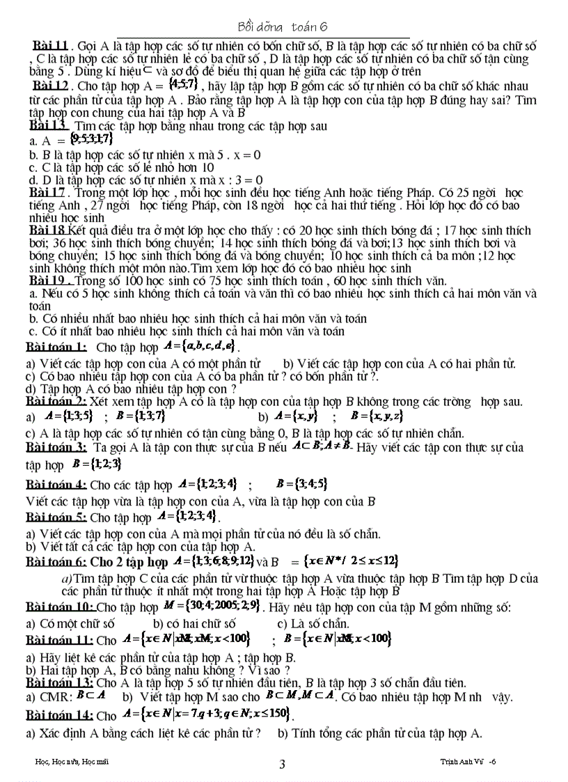 image for page Dạy thêm và bồi dưỡng toán lớp 6