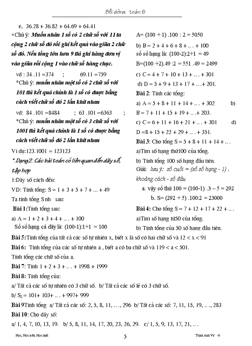 image for page Dạy thêm và bồi dưỡng toán lớp 6