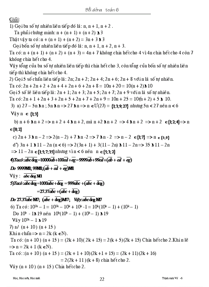 image for page Dạy thêm và bồi dưỡng toán lớp 6