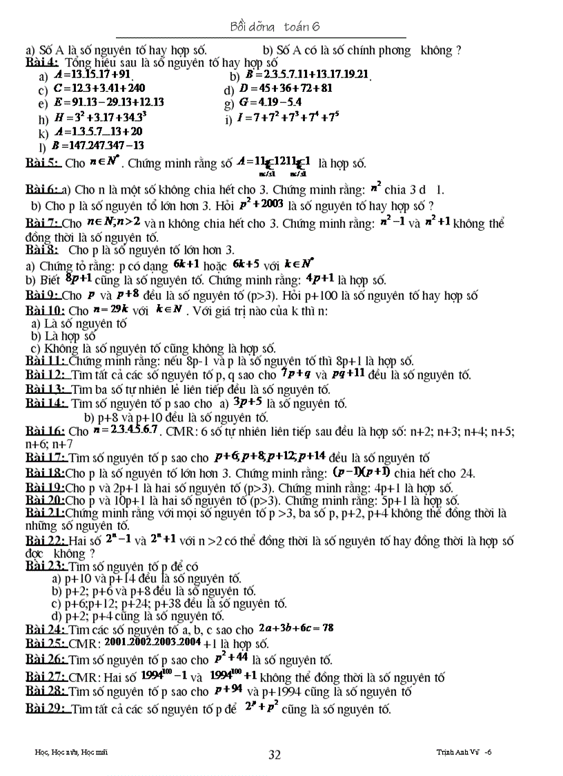 image for page Dạy thêm và bồi dưỡng toán lớp 6