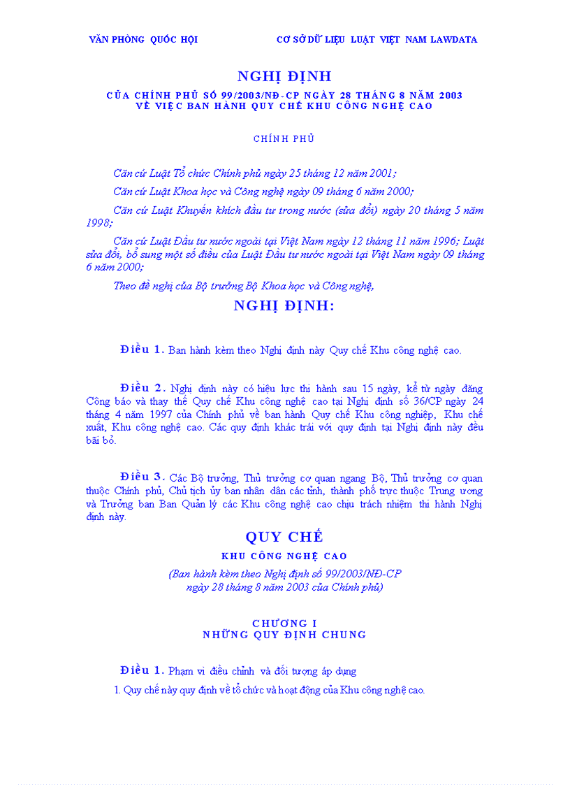 image for page Nghị định 99