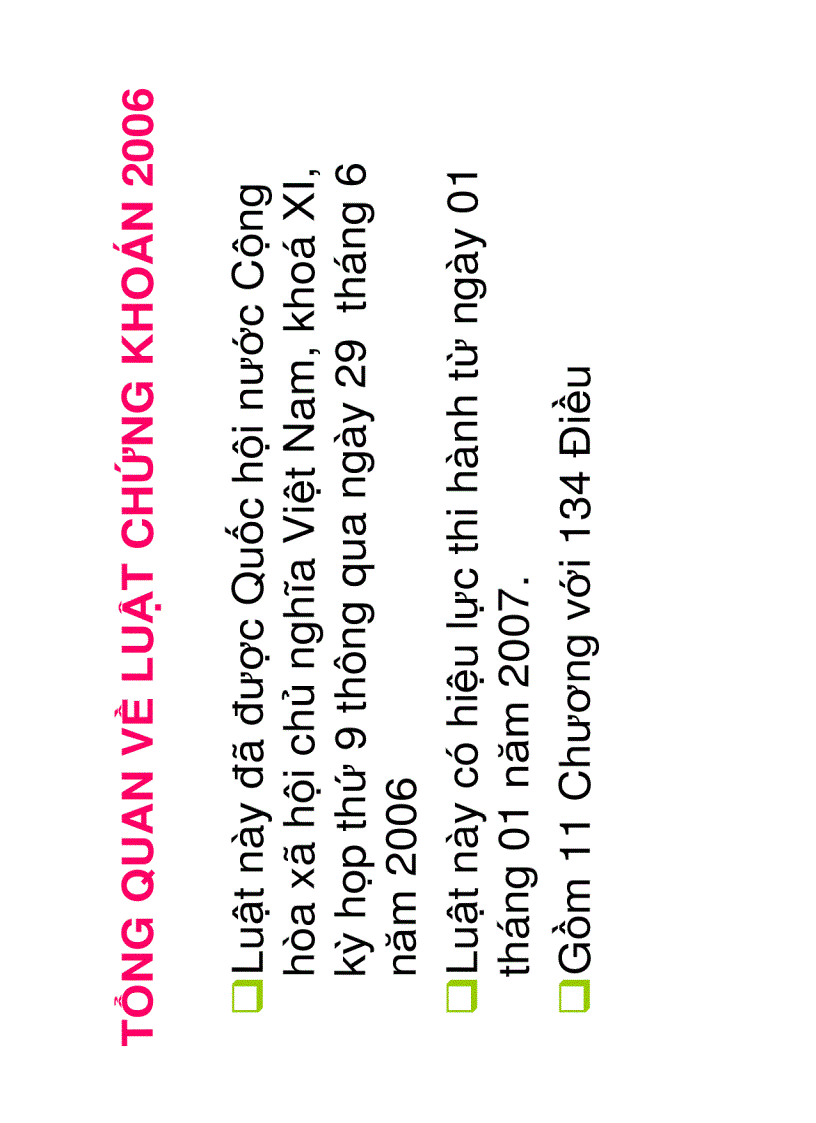 image for page Tổng quan pháp luật Việt Nam về chứng khoán và thị trường chứng khoán