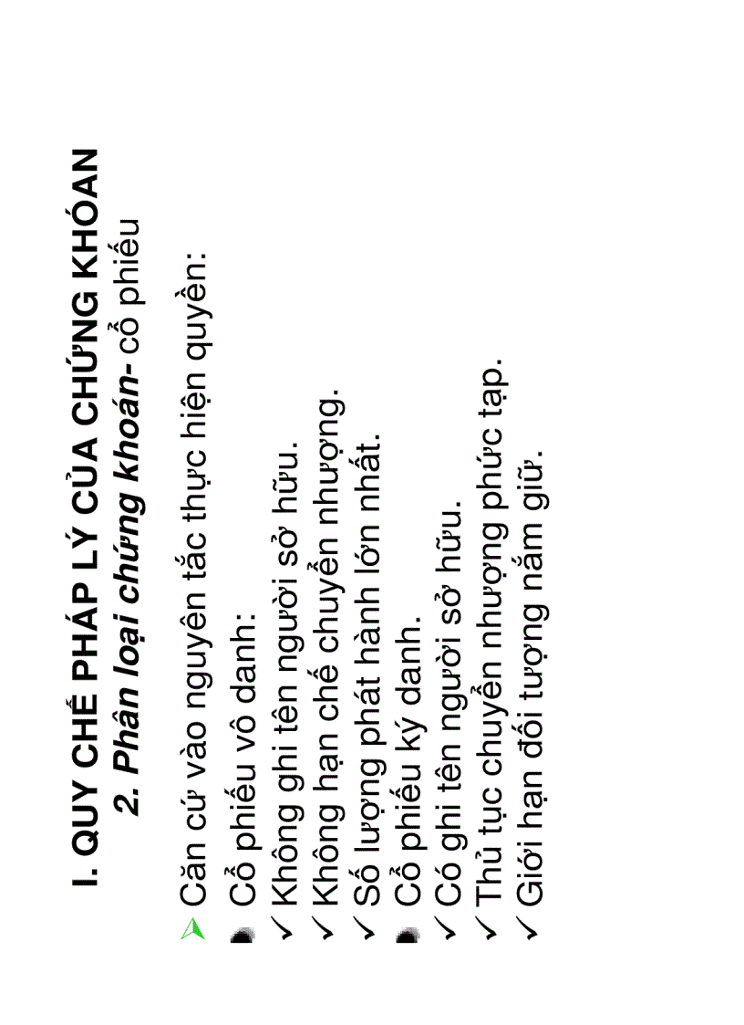 image for page Quy chế pháp lý của chứng khoán và thị trường chứng khoán