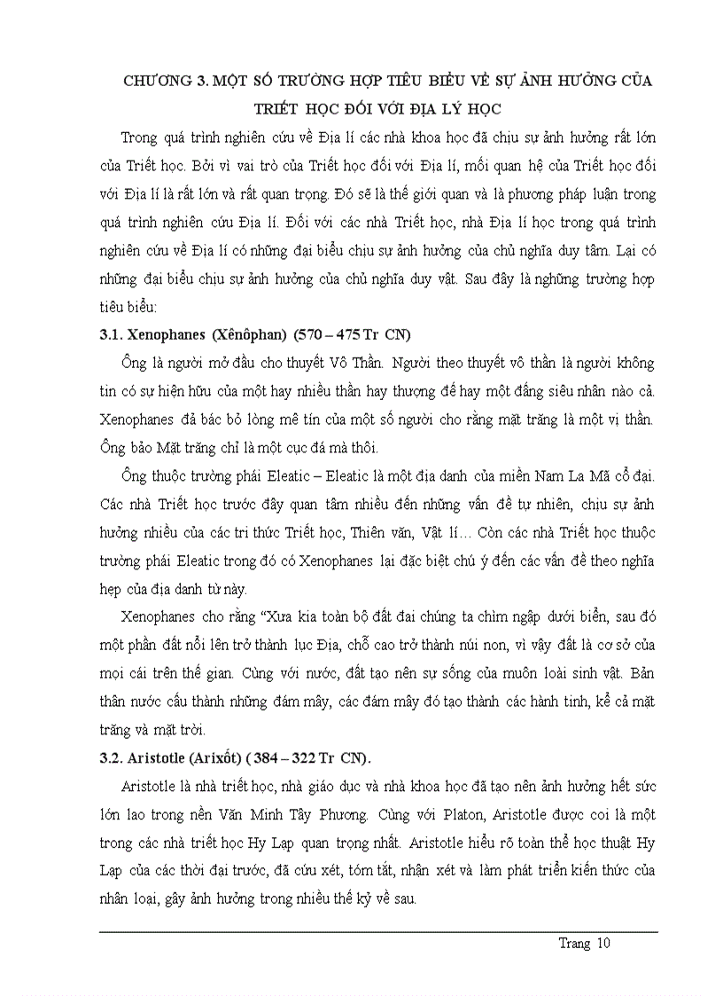 image for page Địa lý học trong mối quan hệ với triết học