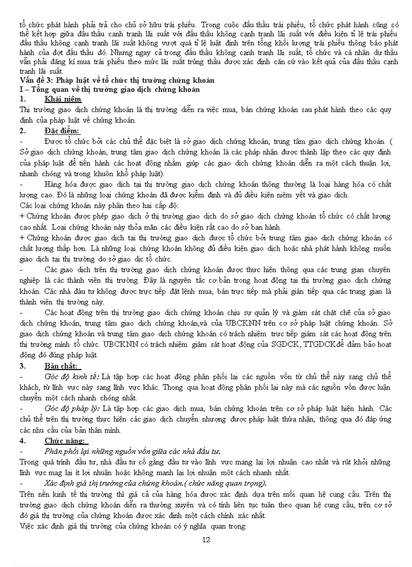 image for page Tóm tắt giáo trình Luật chứng khoán