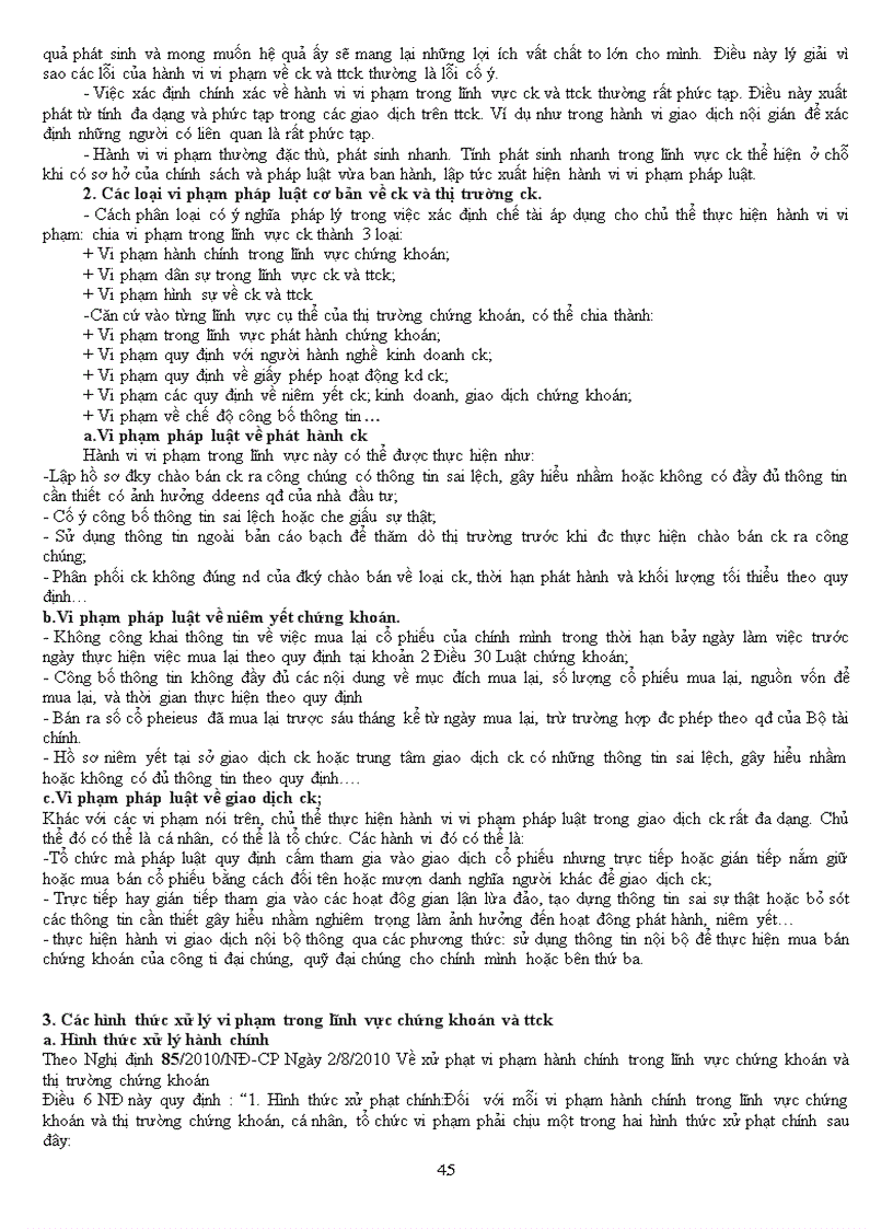 image for page Tóm tắt giáo trình Luật chứng khoán