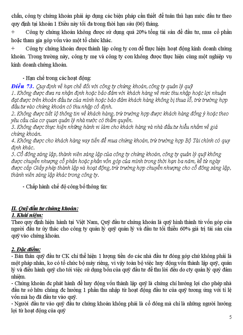 image for page Chủ thể kinh doanh chứng khoán