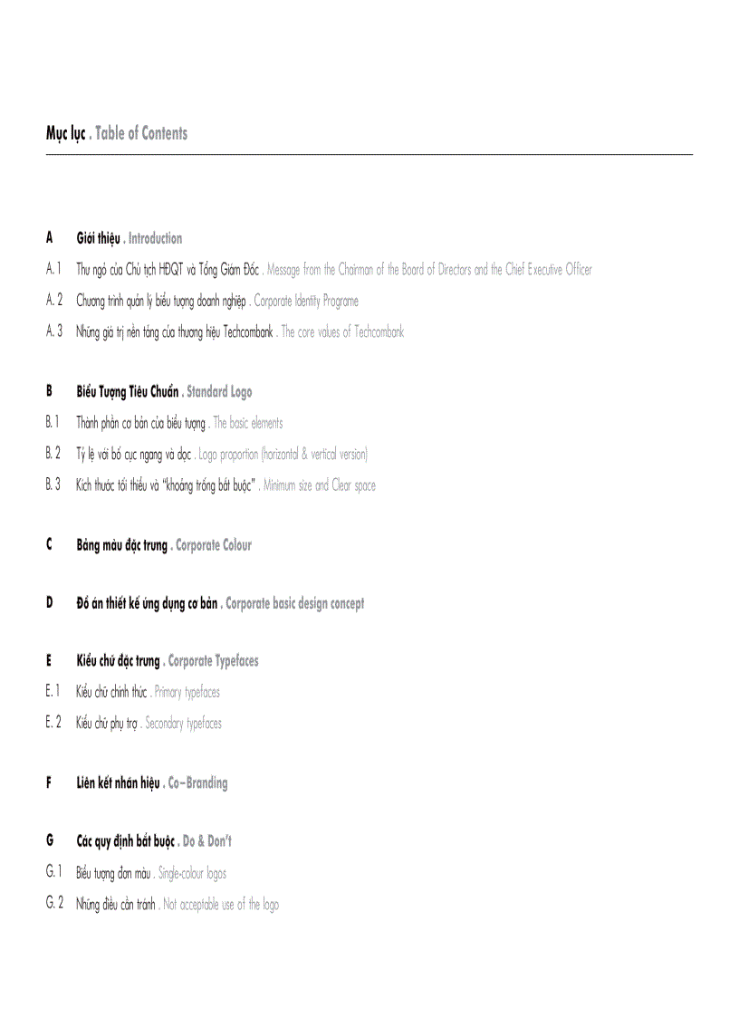 image for page Hệ thống nhận diện thương hiệu Techcombank